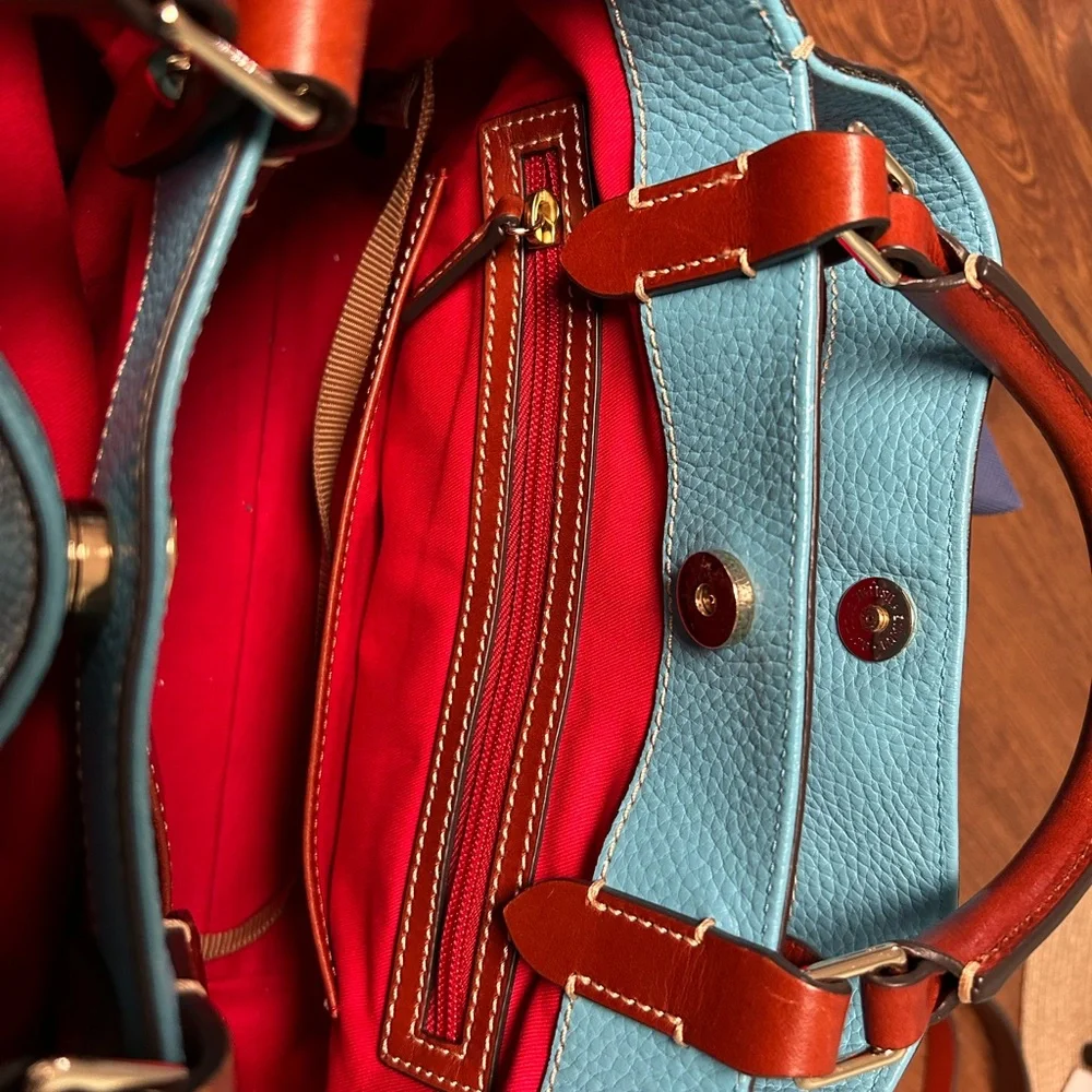 Dooney & Bourke Lucca Leather Barlow Bag - Picture 9 of 10